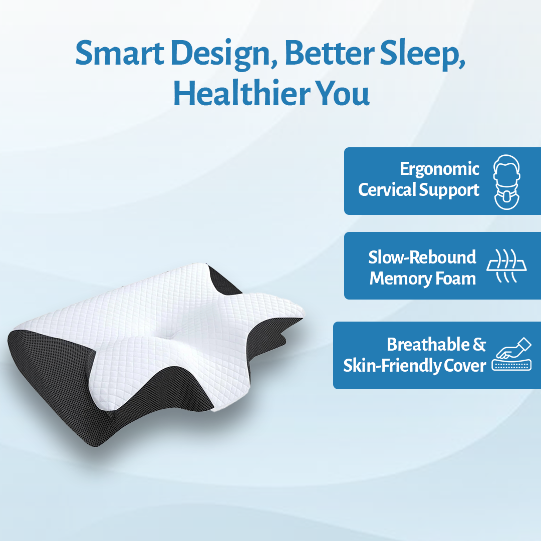 Zenvia - Cervical Sleep Memory Neck Pillow